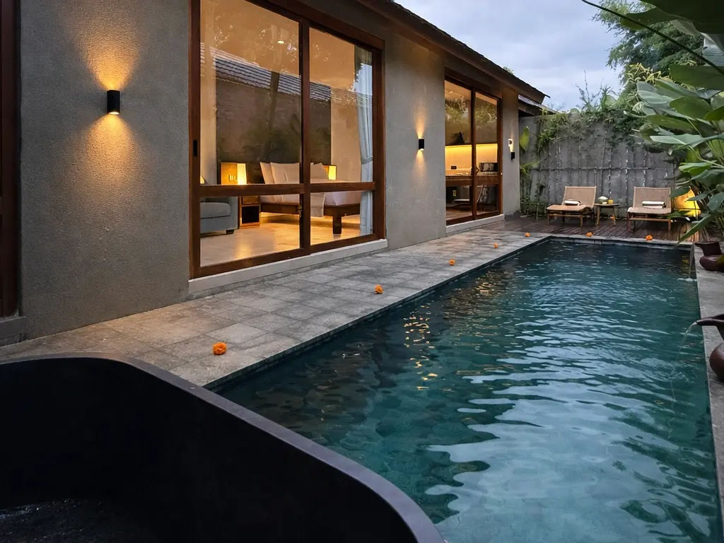 One Bedroom Private Pool Villa With Bathtub